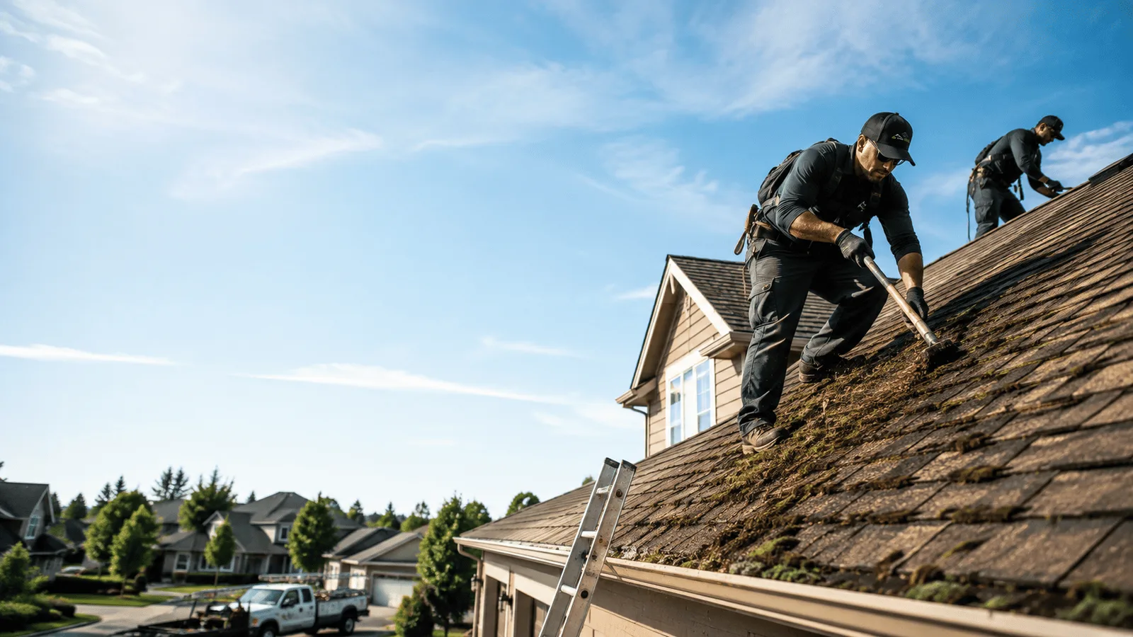 Roof Moss Removal in Middleport, NY near me